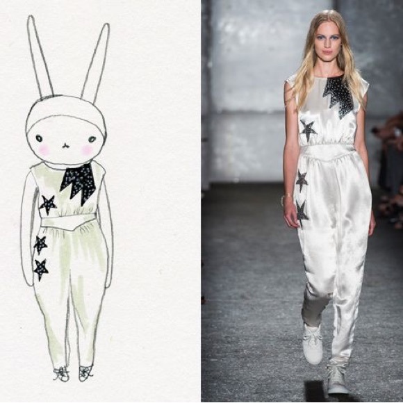 MARC BY MARC JACOBS Cosmo Night Star-Appliquéd Satin Mini Dress Size: L - Picture 11 of 17